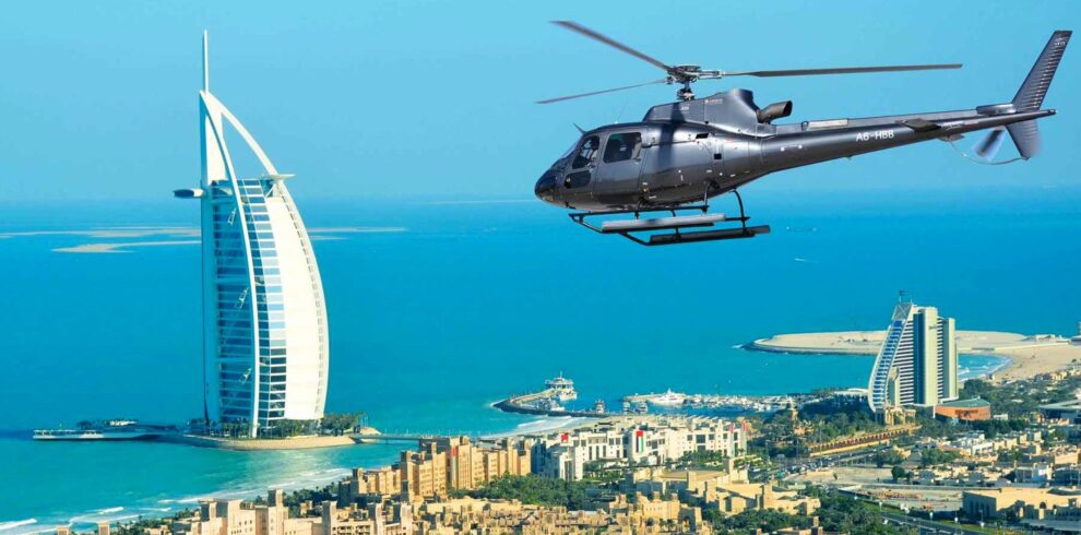 Dubai Helicopter Tours with Limousine ride